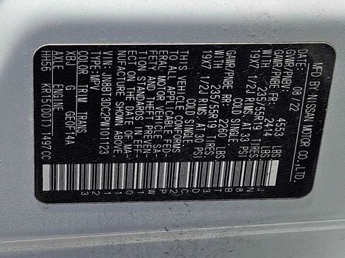 Used 2023 Nissan Rogue Platinum w/ Platinum Premium Package FWD image 27