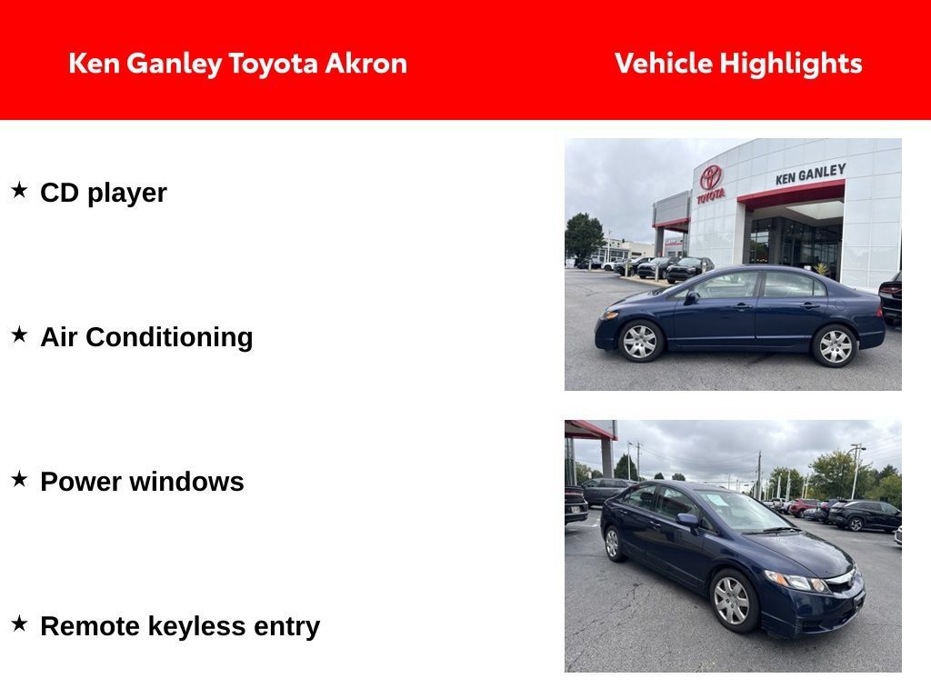Used 2010 Honda Civic LX image 2
