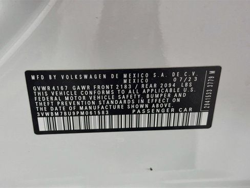 Certified 2023 Volkswagen Jetta Sport FWD image 29