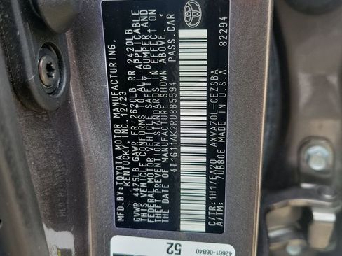 Certified 2024 Toyota Camry SE FWD image 35