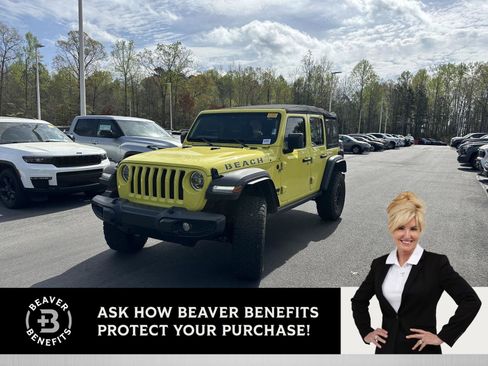 Used 2022 Jeep Wrangler Unlimited Sport w/ Xtreme Recon 35" Tire Package image 1