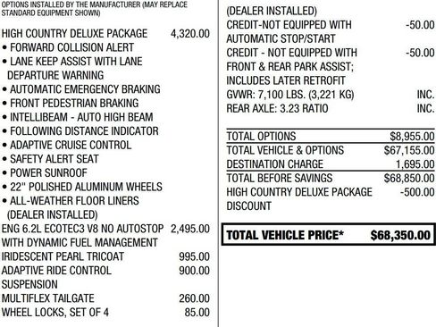 Certified 2022 Chevrolet Silverado 1500 High Country image 2