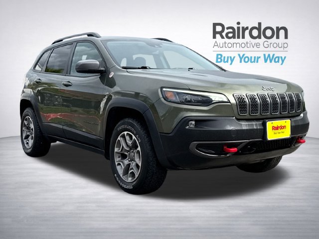 Used 2021 Jeep Cherokee Trailhawk w/ Trailer Tow Group AWD/4WD 360° Tour