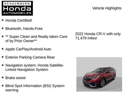 Certified 2022 Honda CR-V Touring image 14