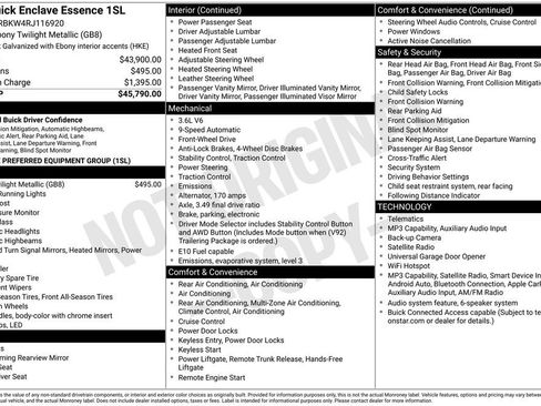 Used 2024 Buick Enclave Essence FWD image 4