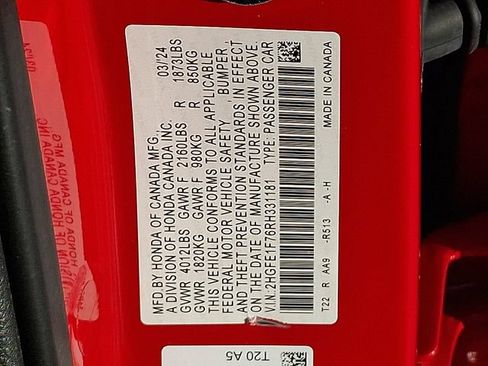 Used 2024 Honda Civic EX image 27