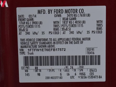 Used 2014 Ford F150 Platinum AWD/4WD image 30