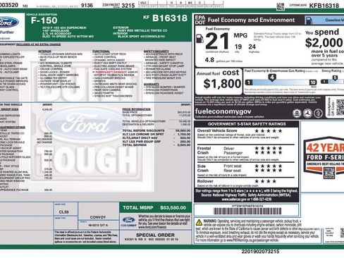 Used 2019 Ford F150 XLT w/ Equipment Group 302A Luxury image 5