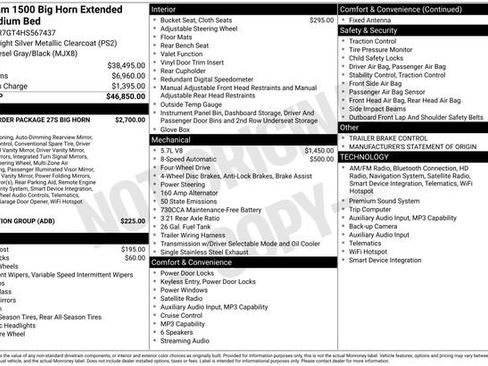 Certified 2017 RAM 1500 Big Horn AWD/4WD image 10