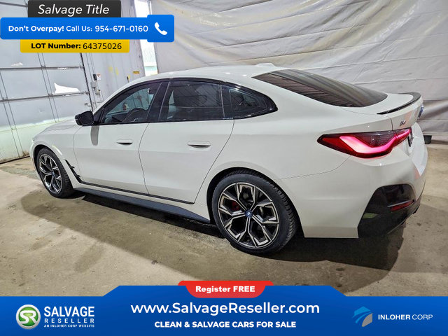 Used 2023 BMW i4 eDrive40 w/ M Sport Package RWD image 3