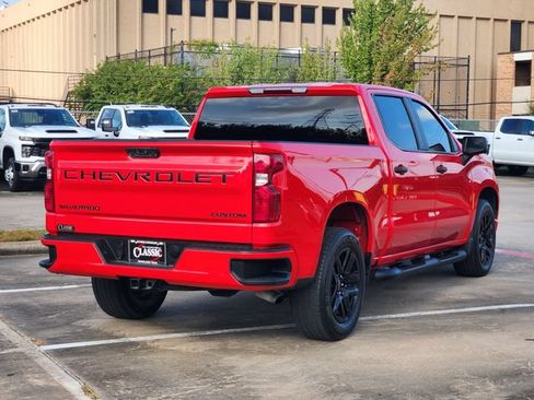 Used 2023 Chevrolet Silverado 1500 Custom w/ LPO, Dark Essentials Package RWD image 7