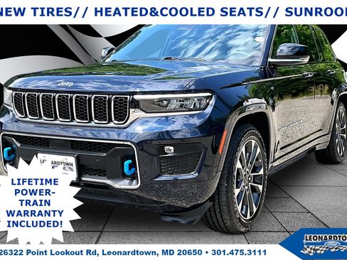 Used 2023 Jeep Grand Cherokee Overland AWD/4WD image 1