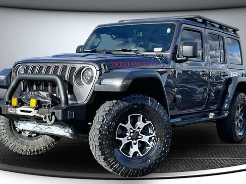 Used 2019 Jeep Wrangler Unlimited Rubicon w/ Uconnect 4C Nav & Sound Group image 3
