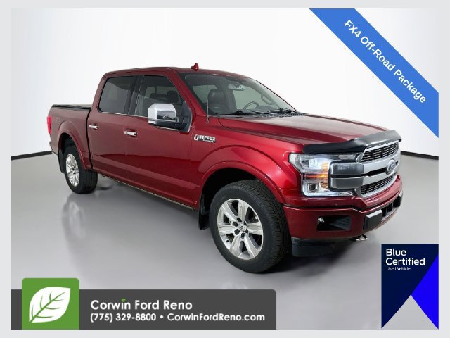 Certified 2019 Ford F150 Platinum w/ Equipment Group 701A Luxury AWD/4WD 360° Tour