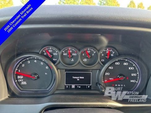 New 2026 Chevrolet Silverado 1500 Custom Trail Boss w/ LPO, Dark Essentials Package image 18