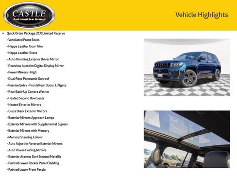 New 2027 Jeep Grand Cherokee Limited AWD/4WD image 3