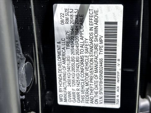 Used 2022 Honda Passport EX-L image 22