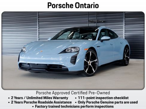 Certified 2024 Porsche Taycan w/ Premium Package RWD image 1