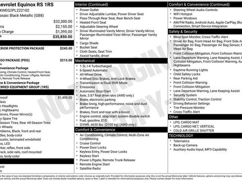 Used 2023 Chevrolet Equinox RS image 10