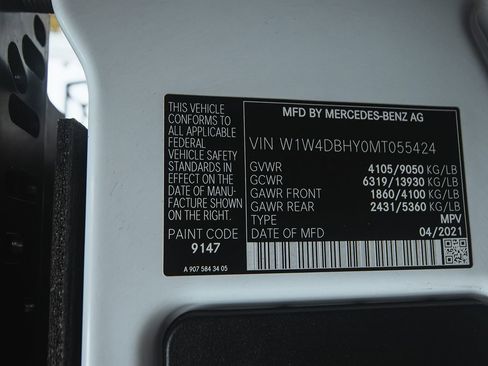Used 2021 Mercedes-Benz Sprinter 2500 image 21