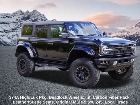 Used 2024 Ford Bronco Raptor w/ Interior Carbon Fiber Pack 6 AWD/4WD image 1