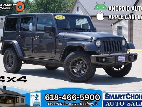 Used 2017 Jeep Wrangler Unlimited Sahara AWD/4WD image 1