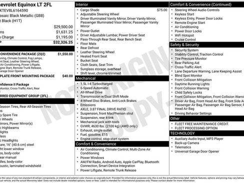 Certified 2020 Chevrolet Equinox LT w/ Driver Convenience Package image 6