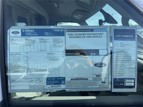 New 2026 Ford E-350 and Econoline 350 Super Duty w/ Power Equipment Group RWD image 18