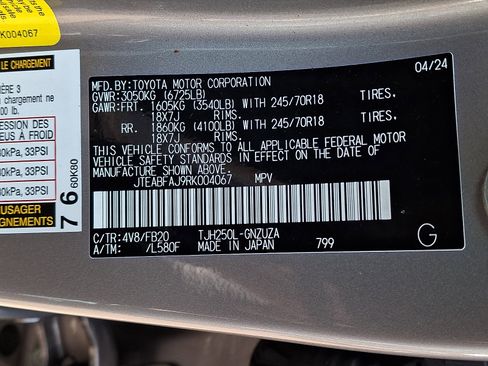 Used 2024 Toyota Land Cruiser 1958 AWD/4WD image 27