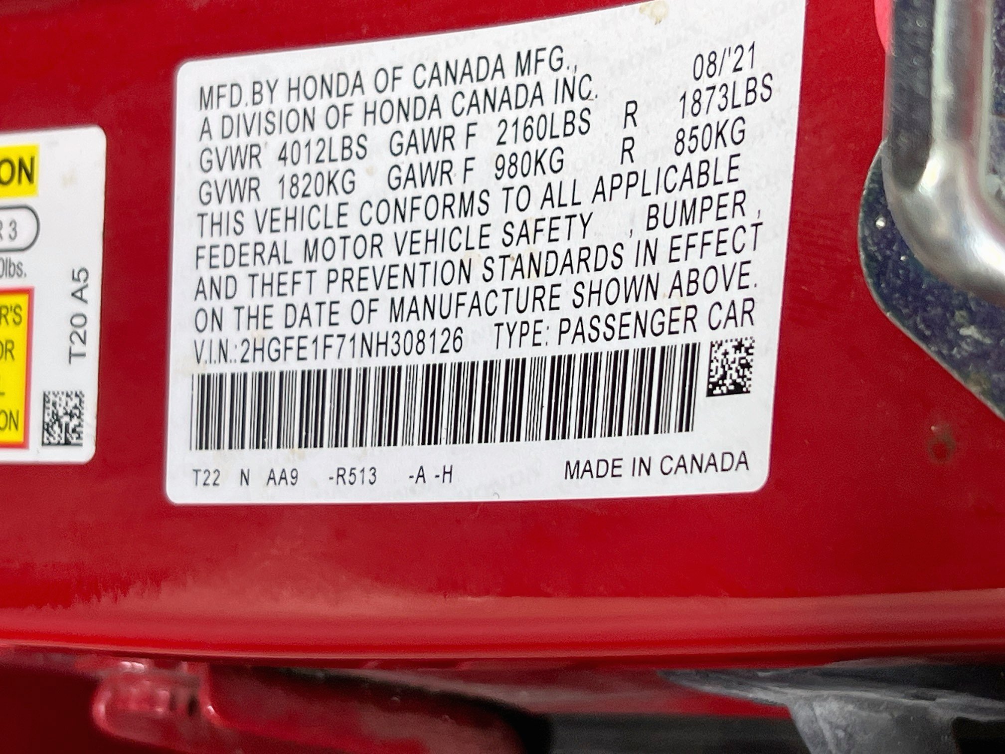 Used 2022 Honda Civic EX image 31