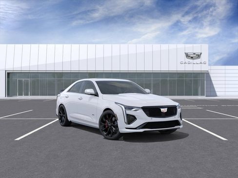 New 2026 Cadillac CT4 V w/ LPO, ONYX Package RWD image 2