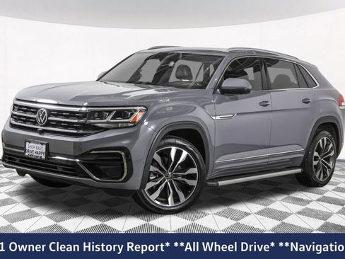 Used 2022 Volkswagen Atlas Cross Sport SEL Premium R-Line AWD/4WD image 2