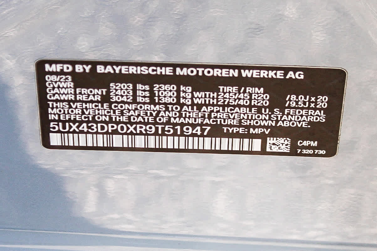 Used 2024 BMW X3 sDrive30i w/ Premium Package RWD image 29