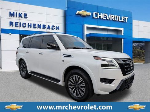 Used 2022 Nissan Armada SL w/ Midnight Edition Package image 1