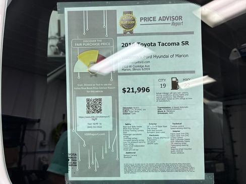 Used 2016 Toyota Tacoma SR AWD/4WD image 28