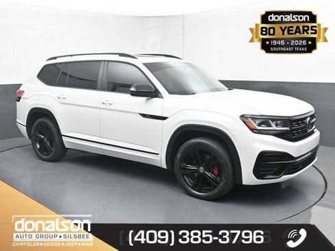 Used 2022 Volkswagen Atlas SEL R-Line AWD/4WD image 1