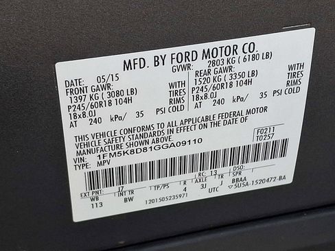 Used 2016 Ford Explorer XLT w/ Equipment Group 202A image 26