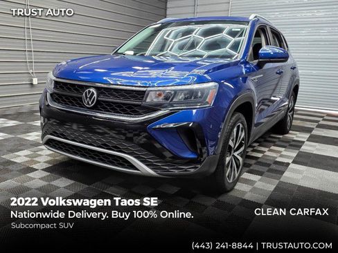 Used 2022 Volkswagen Taos SE w/ IQ.Drive SE Package FWD image 1