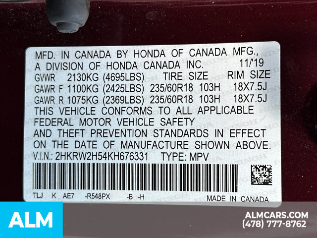 Used 2019 Honda CR-V EX image 37