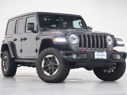 Used 2022 Jeep Wrangler Unlimited Rubicon w/ Steel Bumper Group AWD/4WD image 1