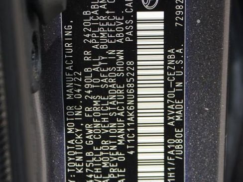 Used 2022 Toyota Camry LE FWD image 24