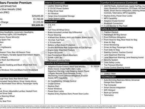Used 2023 Subaru Forester Premium image 2