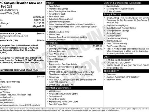 Certified 2021 GMC Canyon Elevation w/ Driver Alert Package RWD image 33
