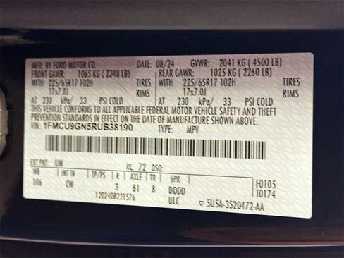 Used 2024 Ford Escape Active image 32