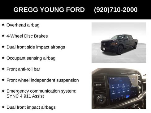 New 2025 Ford F150 XLT w/ Equipment Group 302A MID image 36