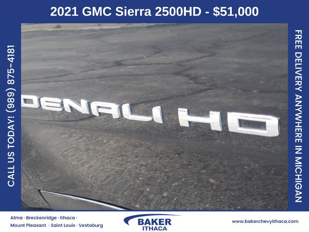 Certified 2021 GMC Sierra 2500 Denali w/ Denali Ultimate Package AWD/4WD image 6