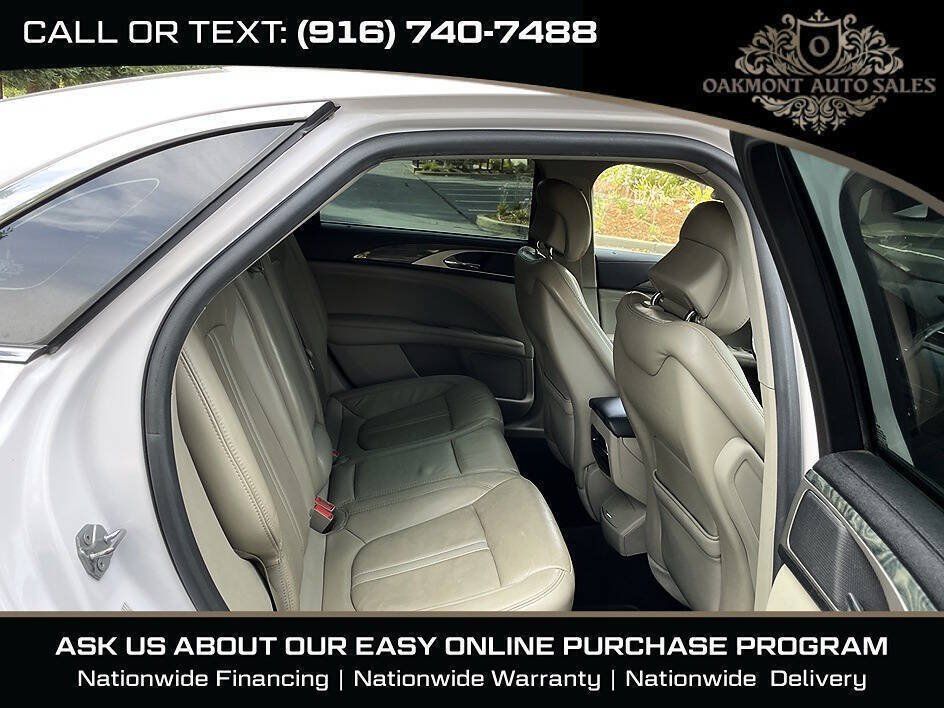 Used 2017 Lincoln MKZ Reserve w/ Technology Package FWD image 13