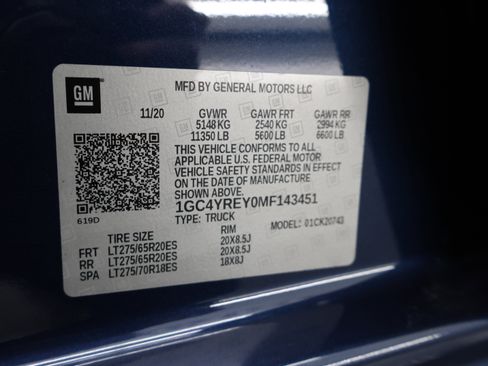 Used 2021 Chevrolet Silverado 2500 High Country w/ Z71 Off-Road Package image 69