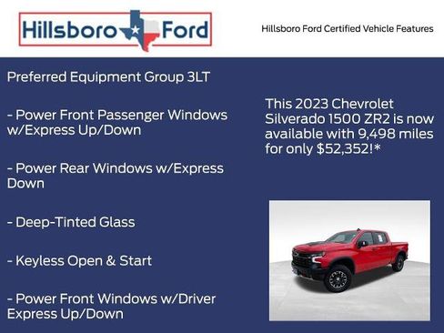 Used 2023 Chevrolet Silverado 1500 ZR2 w/ Technology Package image 9