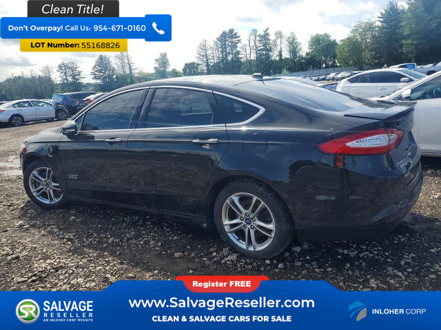 Used 2016 Ford Fusion Energi Titanium w/ Driver Assist Package FWD image 3